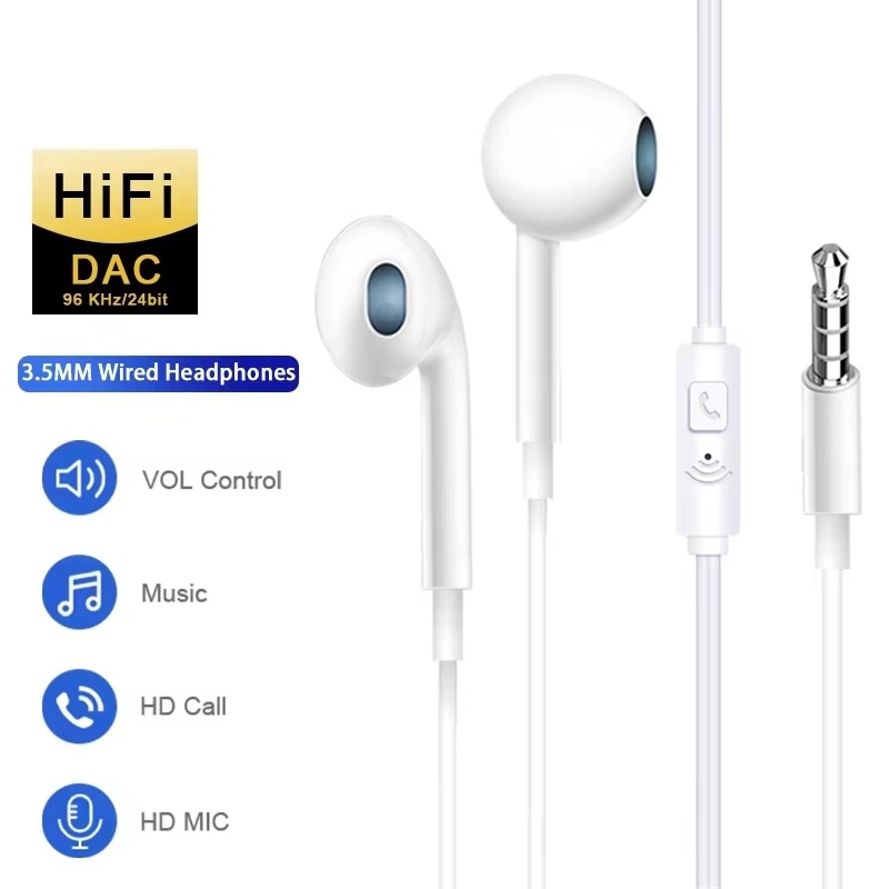 Audiophile Headphone Wired - Evrensel Kulaklık, 3,5 mm Jaklı, Kablolu,