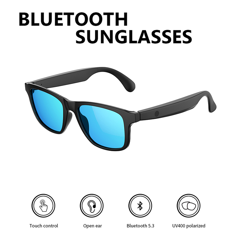 Bluetooth Headset On Ear - Akıllı gözlük Bluetooth 5.3 kulaklık kablosuz