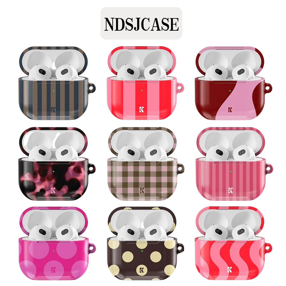 Headphone Case Hard - Pembe Parti Oxford Darbeye Dayanıklı Parlak