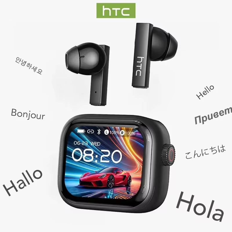 Wireless Earbuds Tws - [Ultra HD Ekran] HTC NE40 Kulaklık,