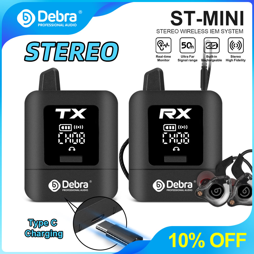In Ear Monitor Iem - Debra Yeni Stere Protable UHF IEM