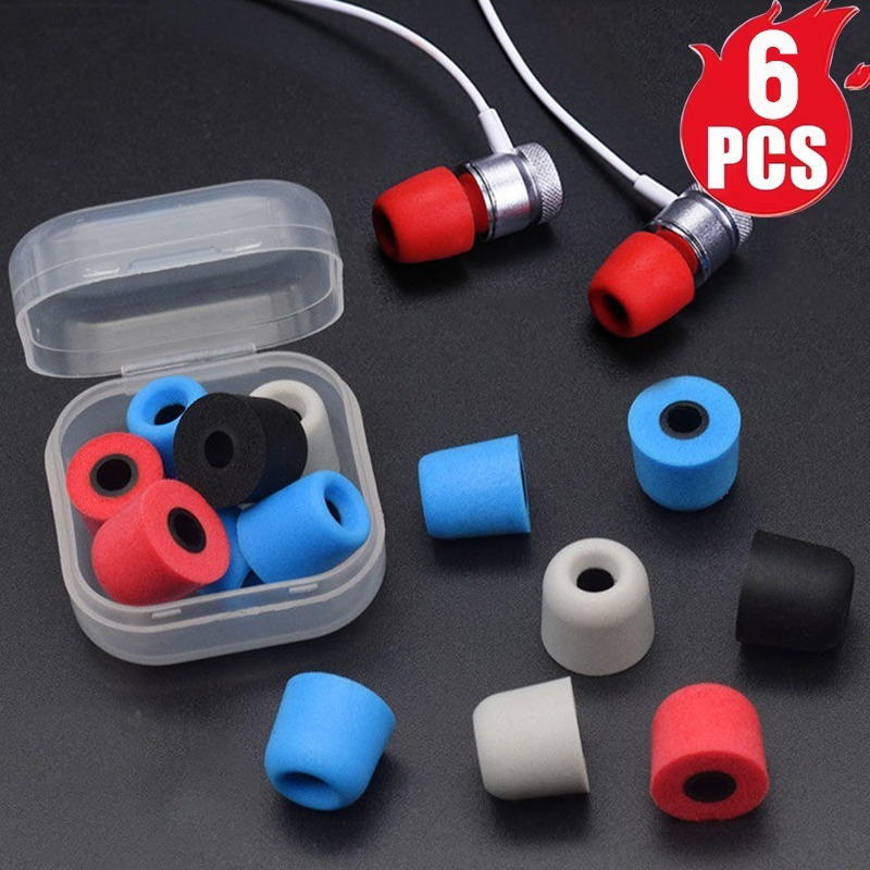 1-6 çift yumuşak hafızalı köpü - Earphone Foam Tip incelemesi ve fiyatı