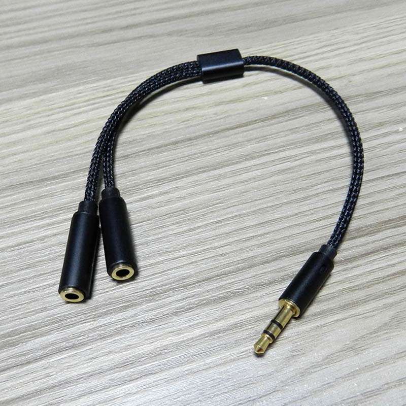 3.5mm ses dağıtıcı kablosu Y J - Earphone Splitter Jack incelemesi ve fiyatı